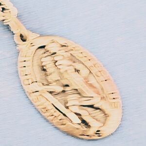 Vintage Sterling Silver Saint Medal